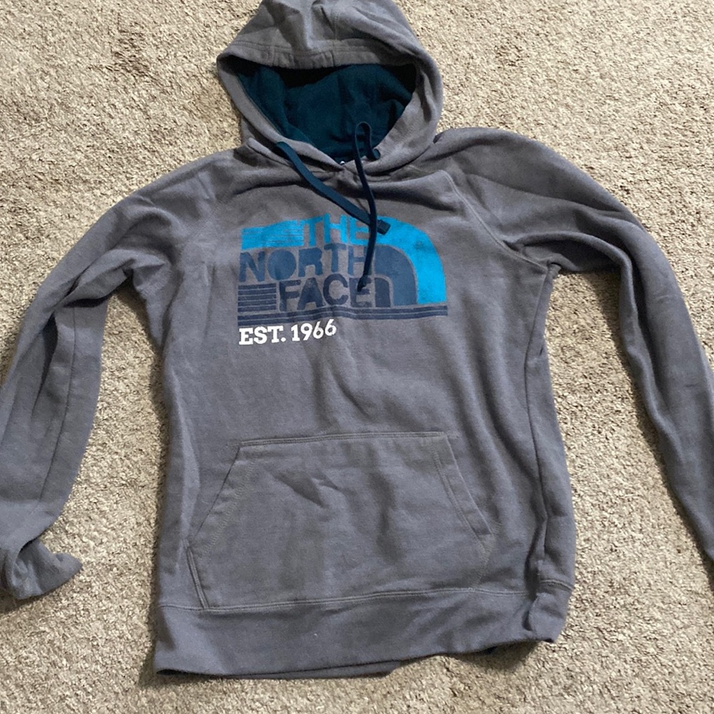 North face hoodie like new